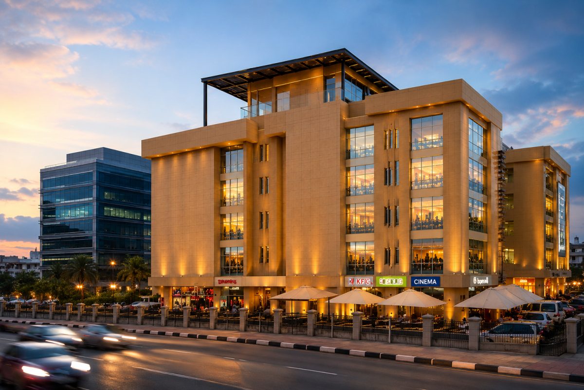 Banex Mall exterior near Victoria Island, Oniru, Lagos