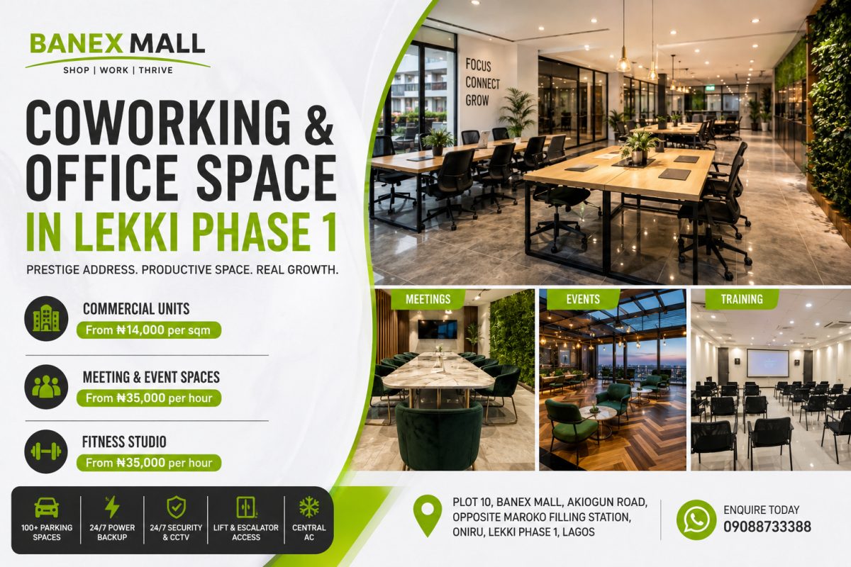 Coworking and Office Space in Lekki Phase 1 — 2026 Guide