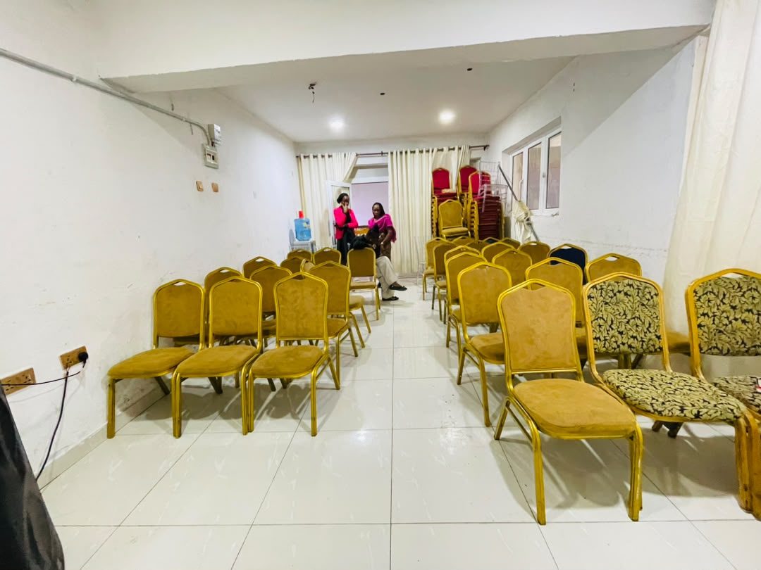 Banex Mall Small Hall — 30-Person Event Space | ₦200,000 per Day | Lekki Phase 1