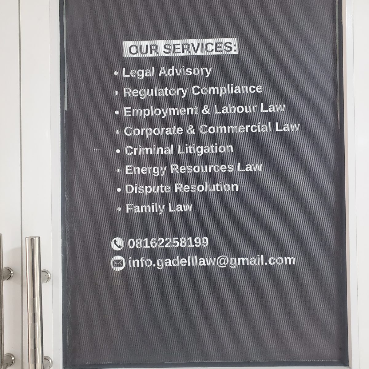 Gadell Law Practice — Commercial Legal Services at Banex Mall Lekki gallery