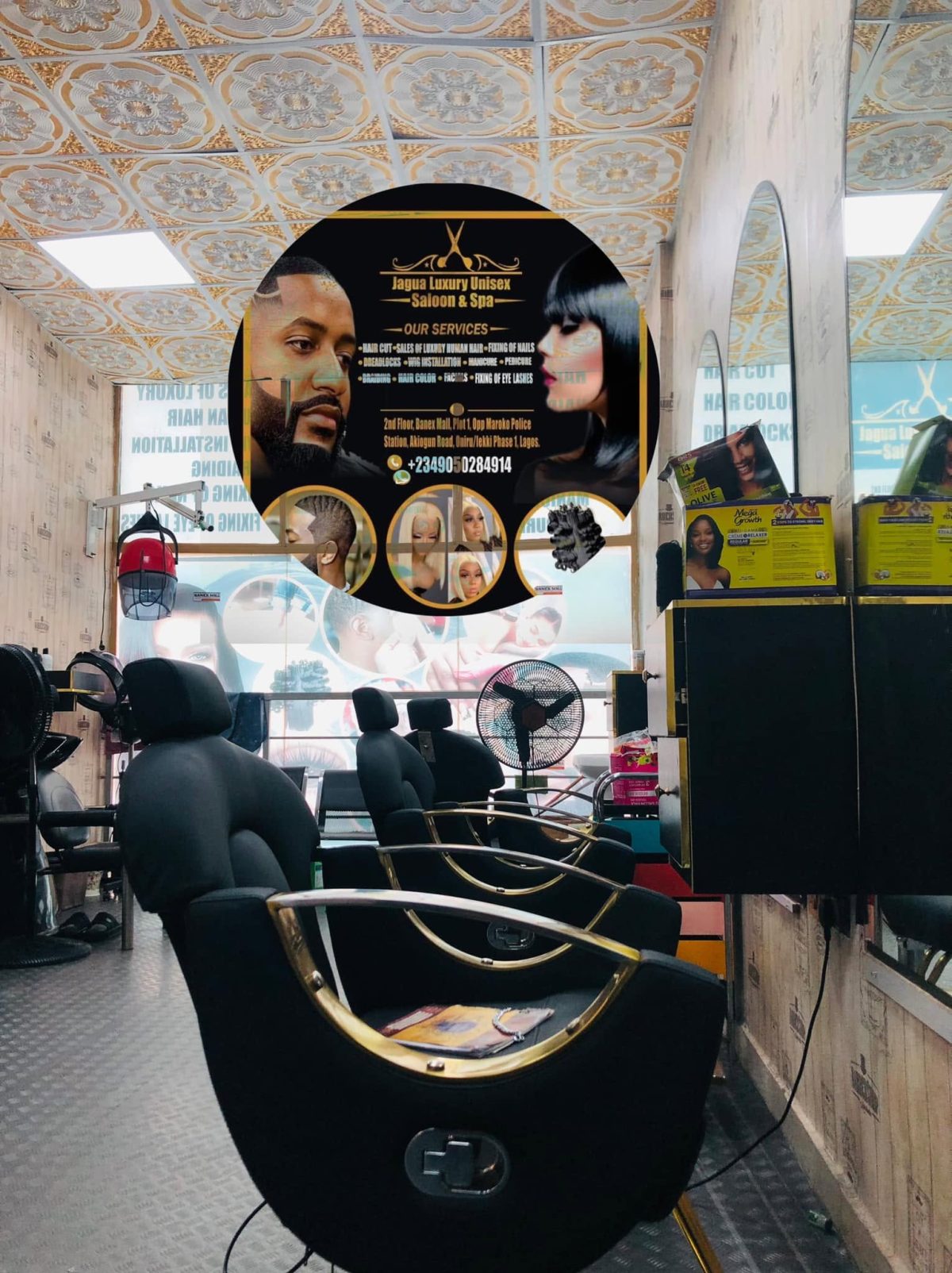 Jagua Luxury Salon — Haircuts & Beauty, Banex Mall Lekki gallery