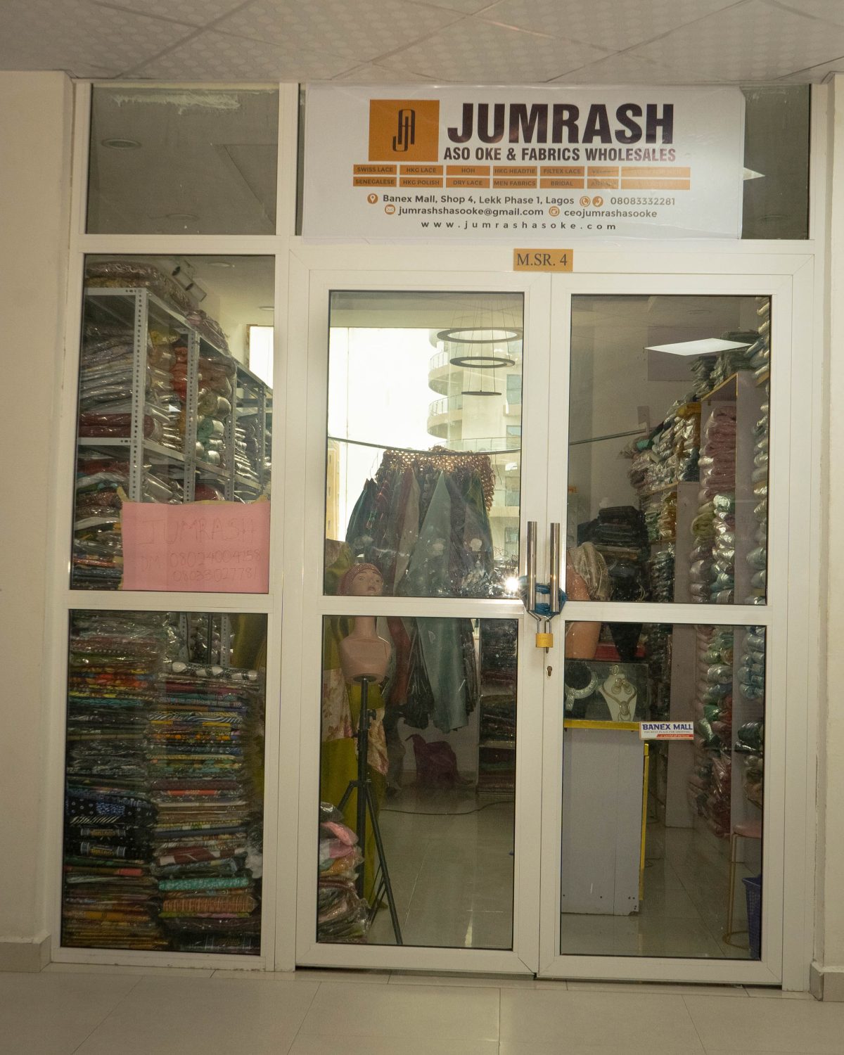 Jumrash Asooke & Fabric — Traditional Wear, Banex Lekki